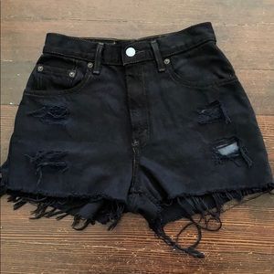 Vintage High Waist Levi Cutoffs